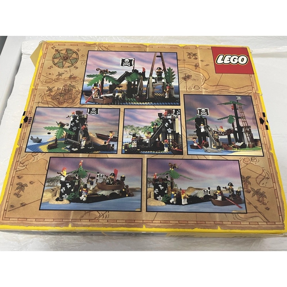 Vintage Lego Box Set 6270 Forbidden Island With Original Box And Instructions - Picture 5 of 8